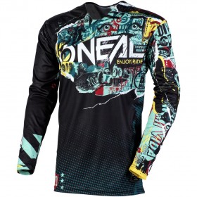 Maillot VTT/Motocross O`Neal Mayhem Lite Savage Manches Longues N001 2020